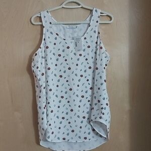 New - Ricki's pumpkin print tank top